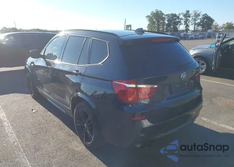 2011 BMW X3 xDrive35I from USA, damaged, VIN 5UXWX7C54BL731813